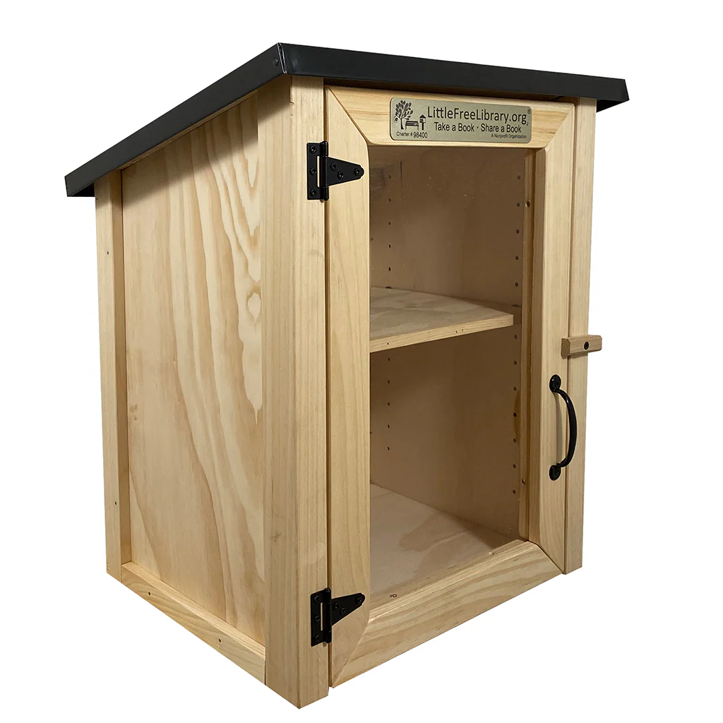 Two Story Shed Unfinished Little Free Library - Image 10