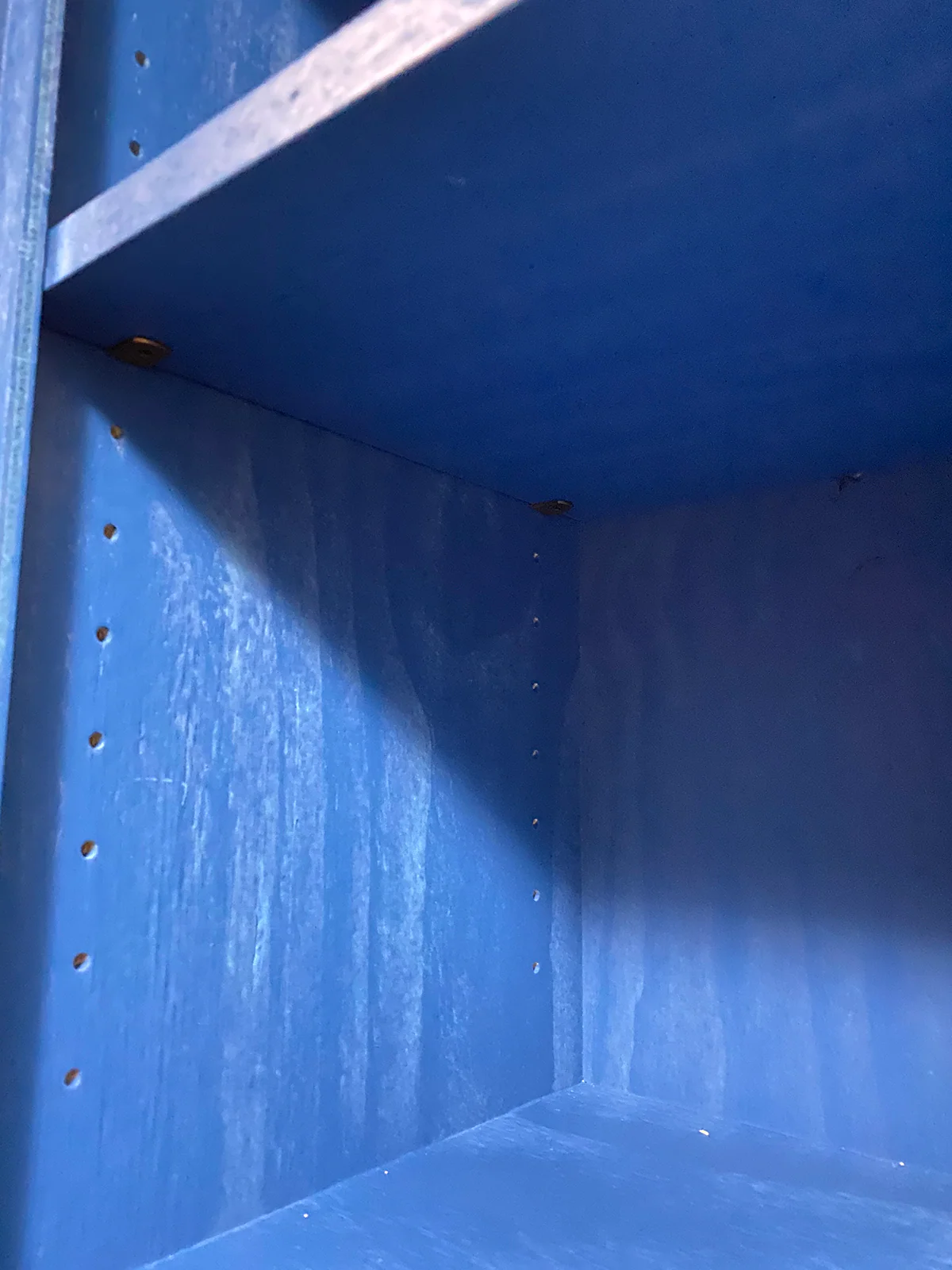 Two Story Shed Blue Kit Little Free Library - Image 12