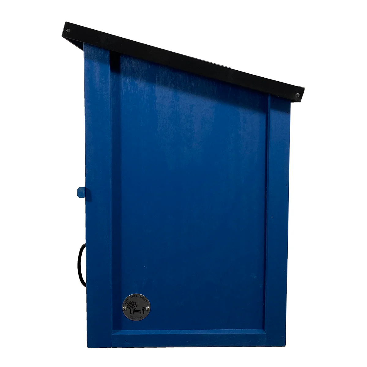 Two Story Shed Blue Kit Little Free Library - Image 14
