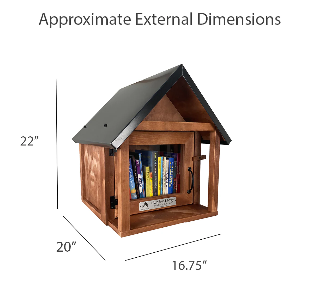 Cabin Little Free Library - Image 5