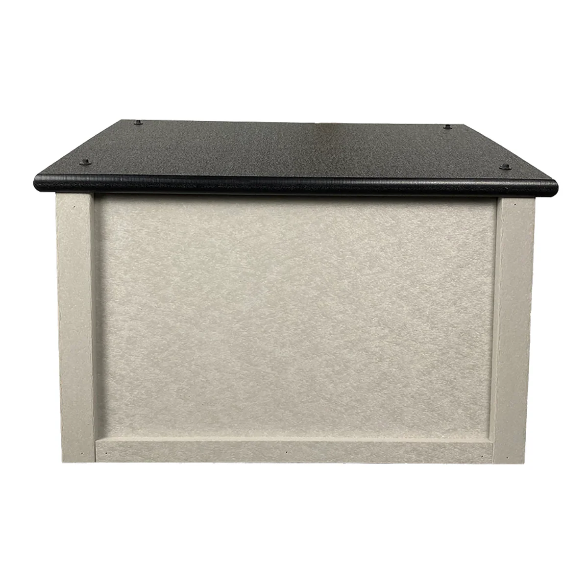 Composite Double Door Cottage Gray Little Free Library - Image 7