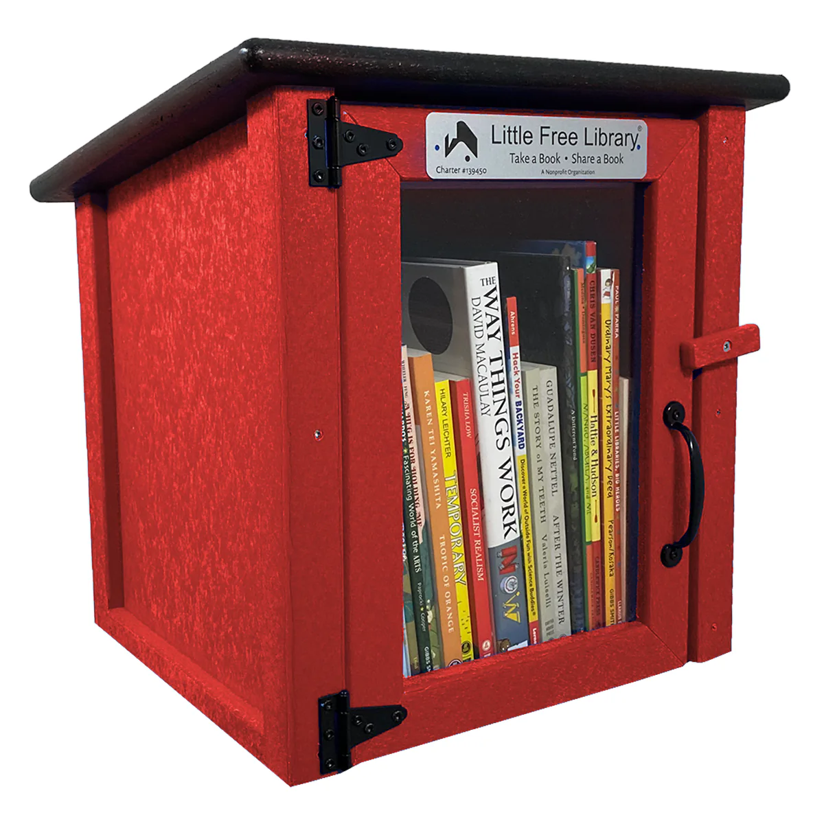 Composite One Story Red Kit Little Free Library - Image 5