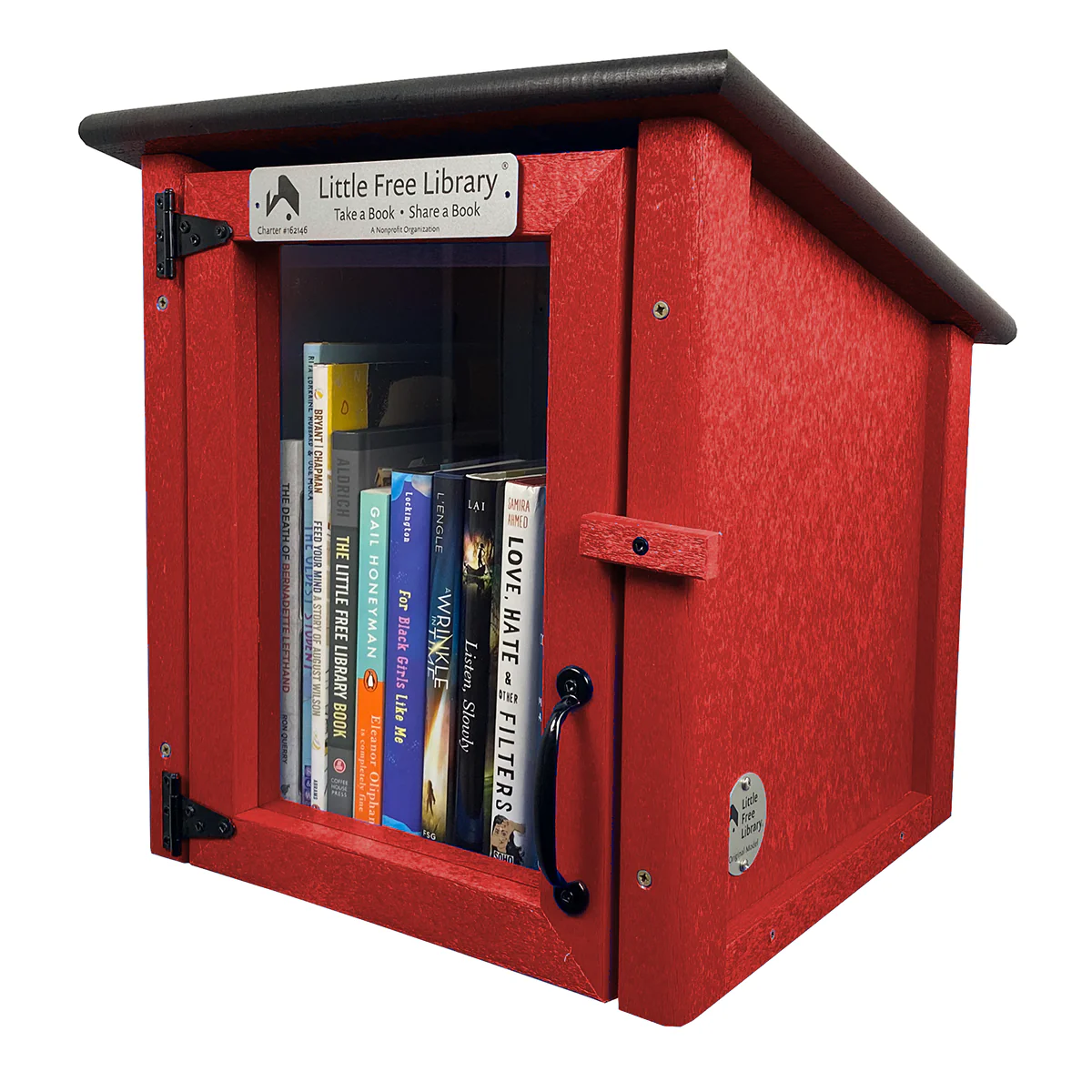 Composite One Story Red Kit Little Free Library - Image 6