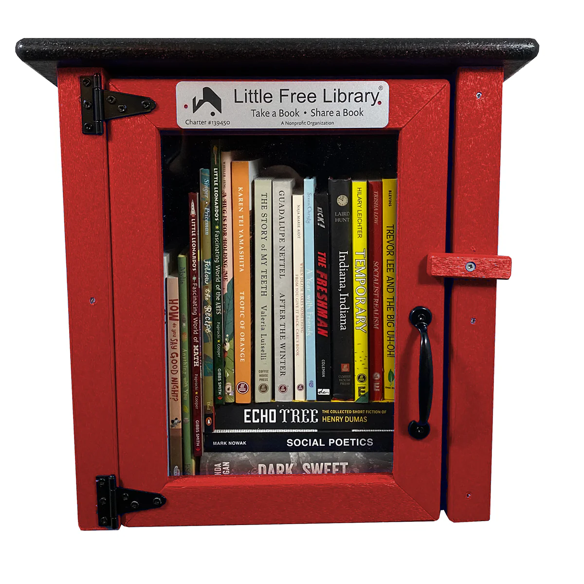 Composite One Story Red Kit Little Free Library - Image 7