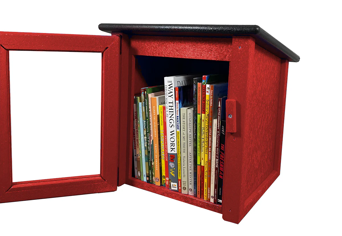 Composite One Story Red Kit Little Free Library - Image 8