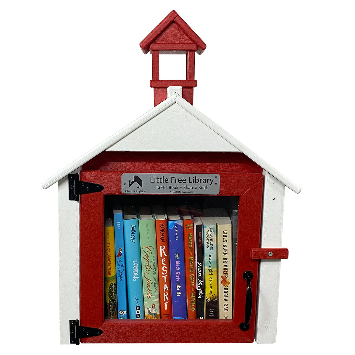 Composite Schoolhouse Little Free Library - Image 3