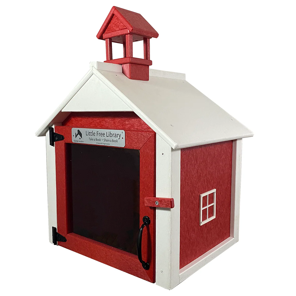 Composite Schoolhouse Little Free Library - Image 6