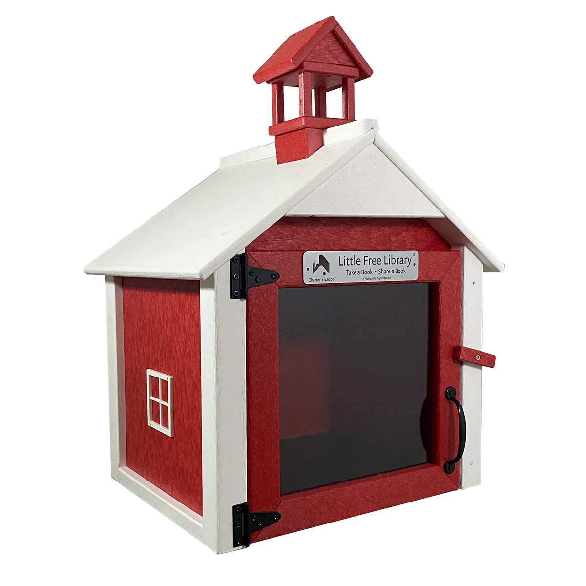 Composite Schoolhouse Little Free Library - Image 7