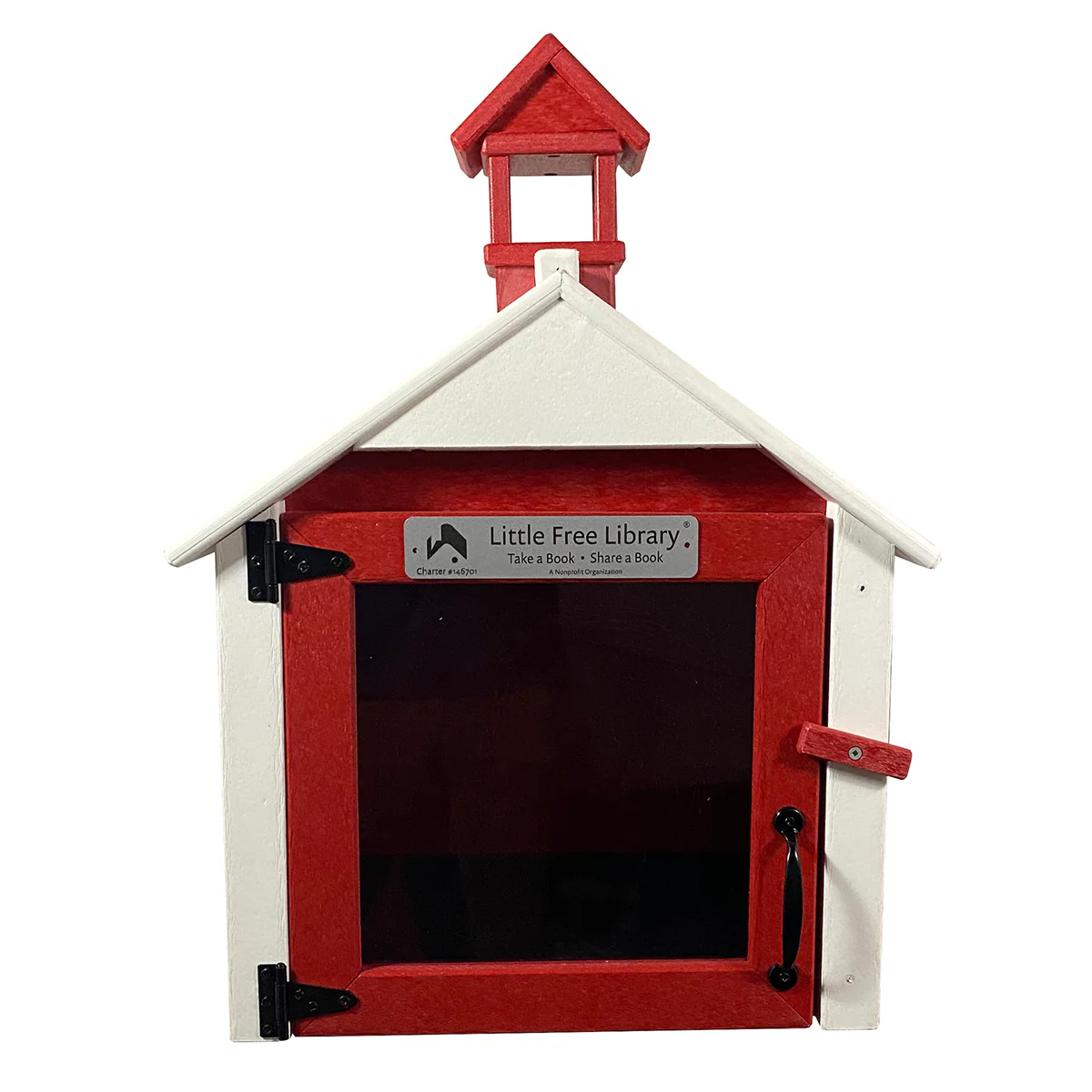 Composite Schoolhouse Little Free Library - Image 8