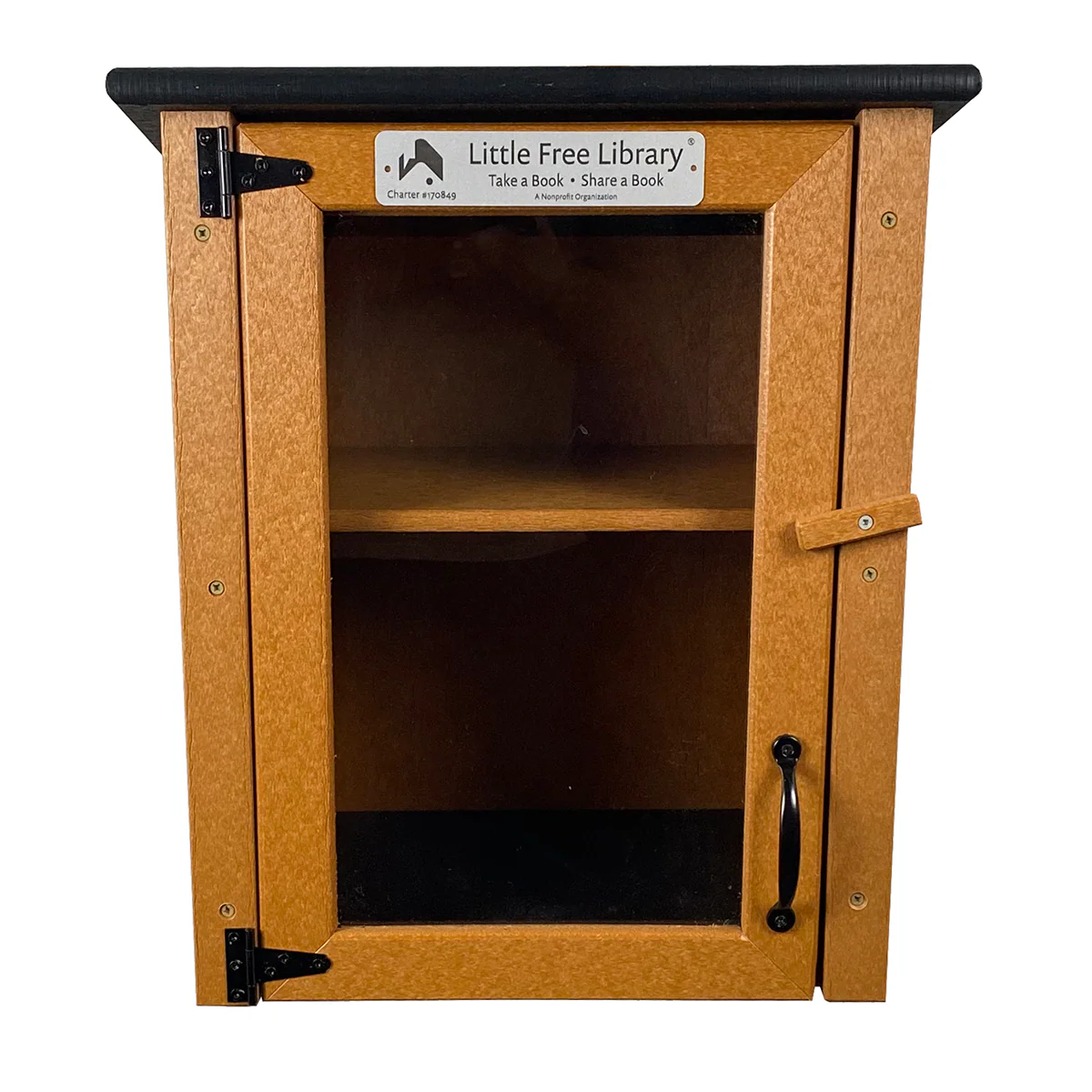 Composite Two Story Cedar Kit Little Free Library - Image 7