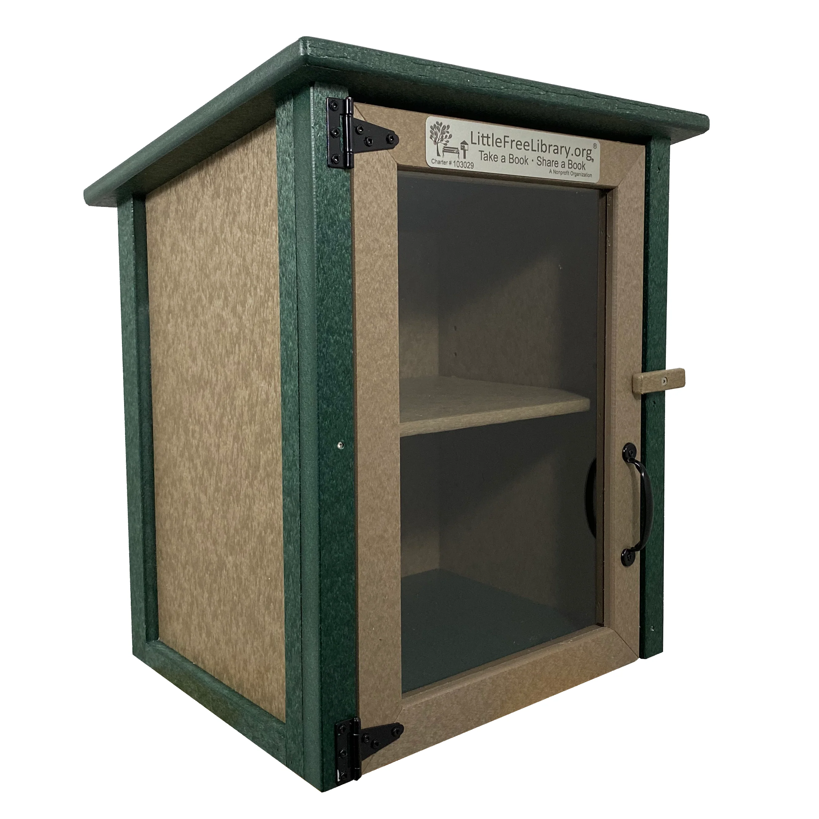 Composite Two Story Forest Little Free Library - Image 7