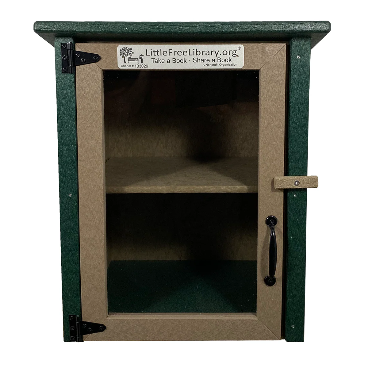 Composite Two Story Forest Little Free Library - Image 8