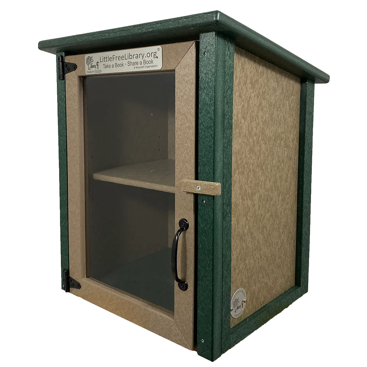 Composite Two Story Forest Little Free Library - Image 9
