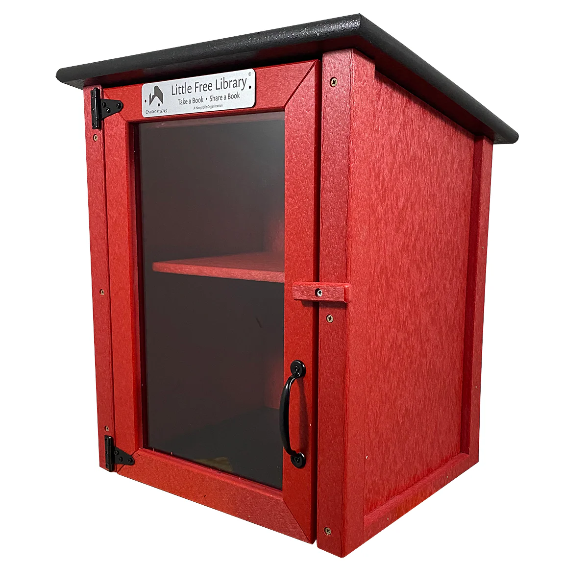 Composite Two Story Red Kit Little Free Library - Image 12