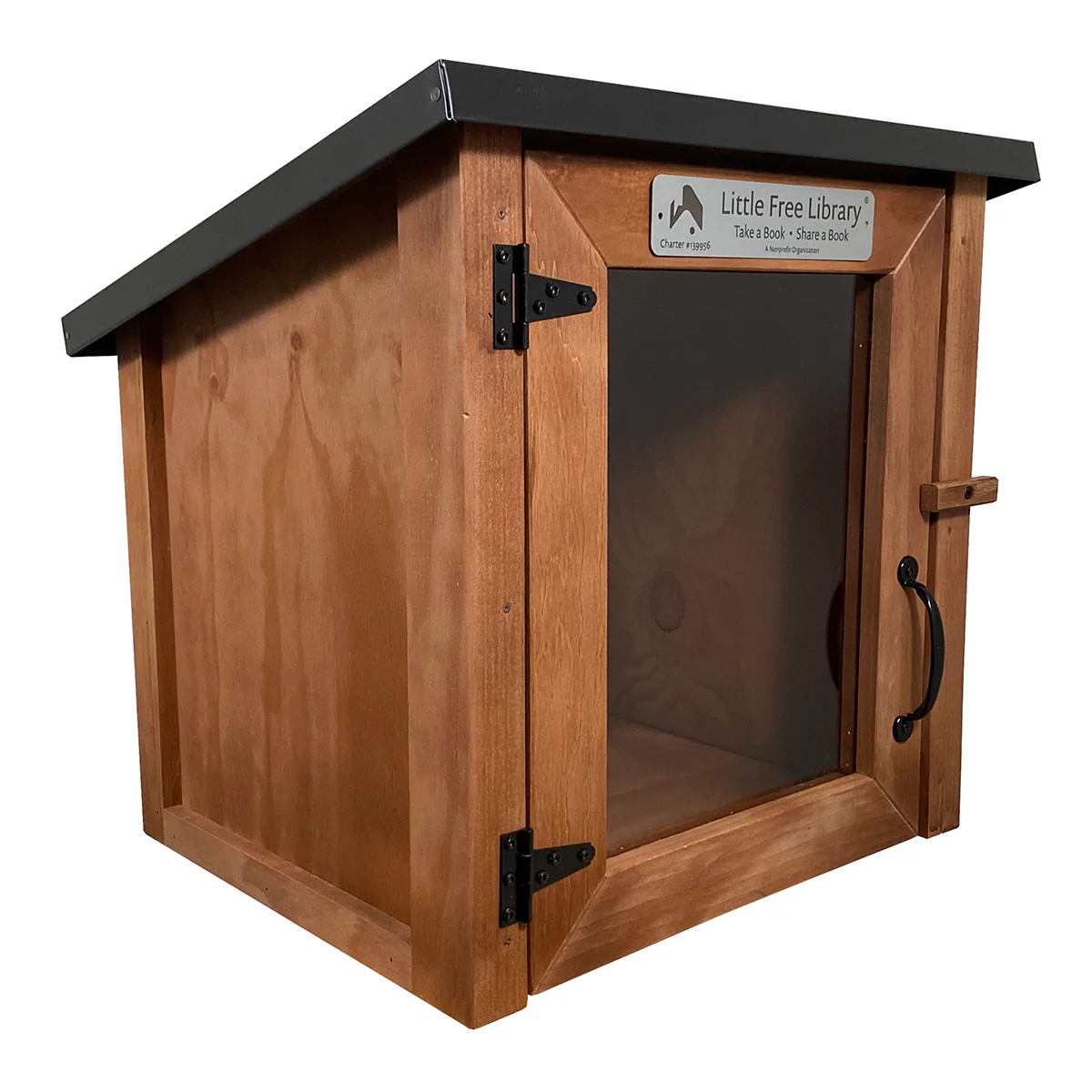 Cottage Stained Little Free Library - Image 6