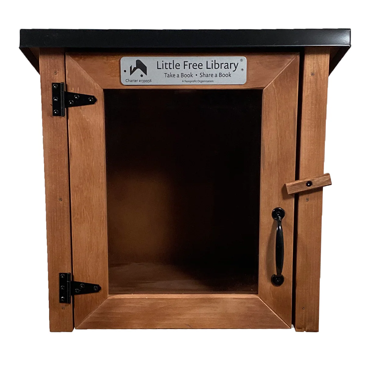 Cottage Stained Little Free Library - Image 7
