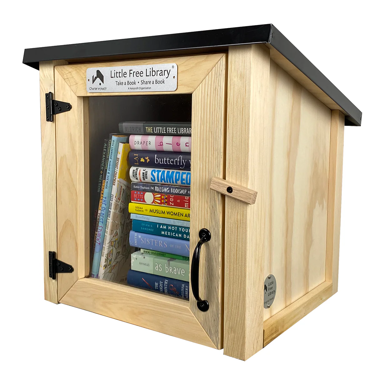 Cottage Unfinished Little Free Library - Image 10