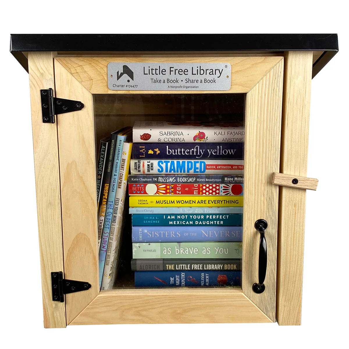 Cottage Unfinished Little Free Library - Image 3