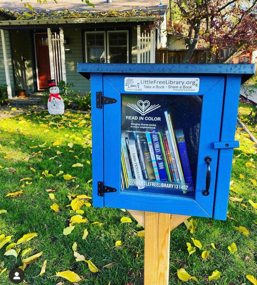Cottage Unfinished Little Free Library - Image 7