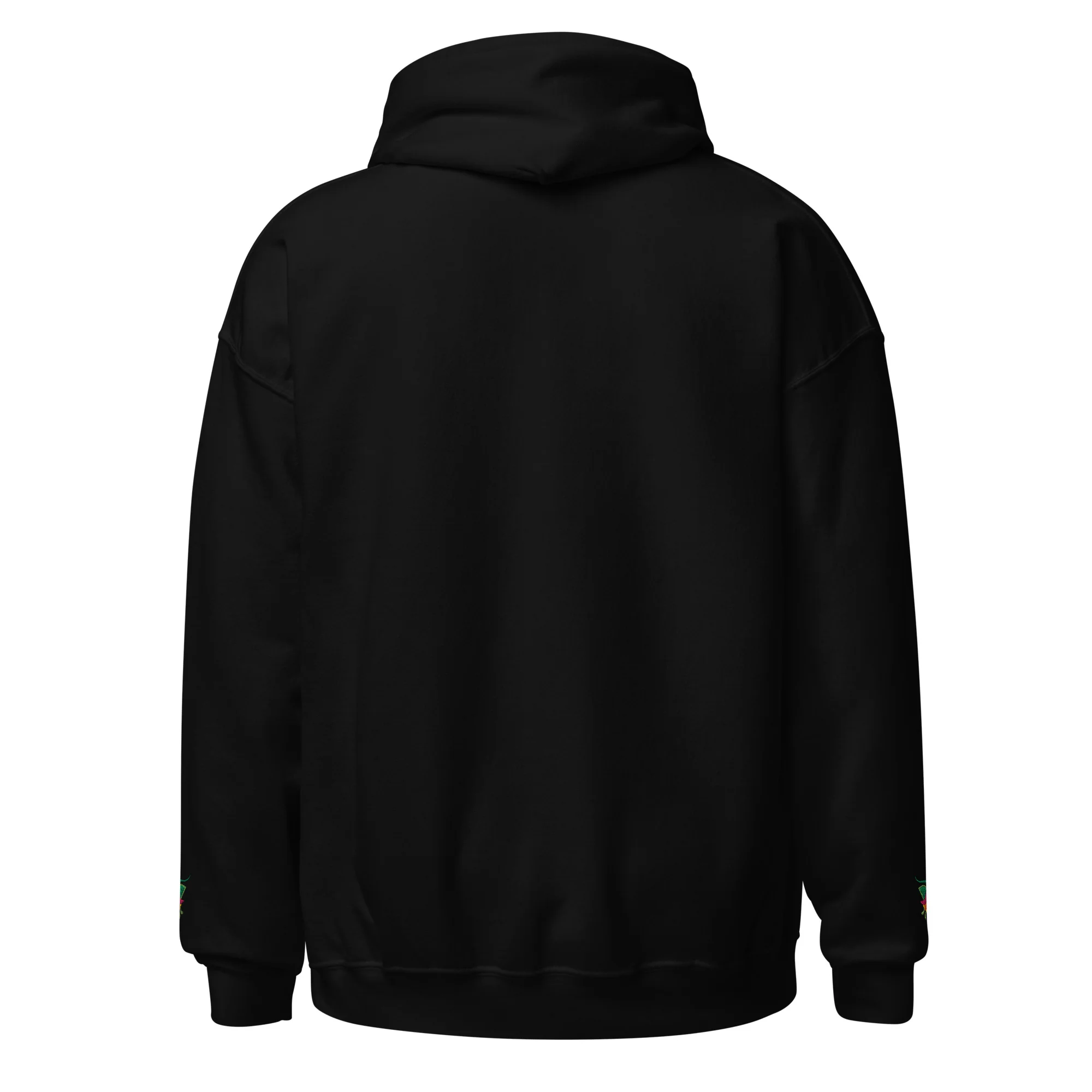 Floral-Embroidered Hoodie Sweatshirt - Image 7