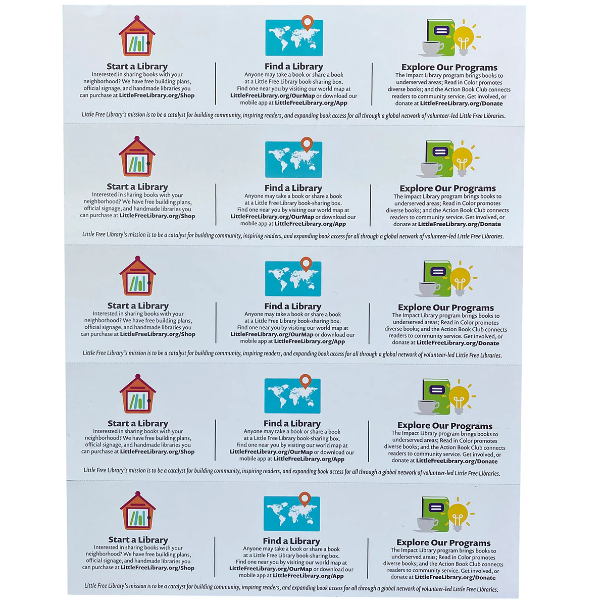 Little Free Library Bookmark Bundle - Image 2
