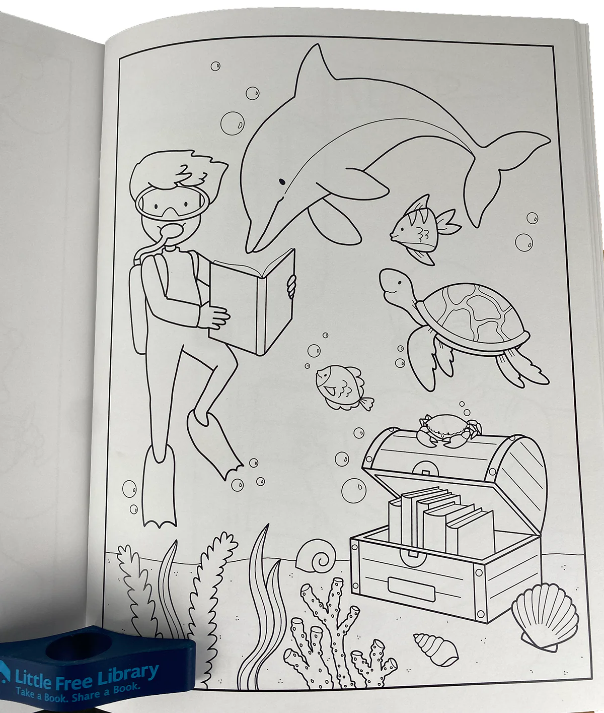 Little Free Library Coloring Book - Image 4