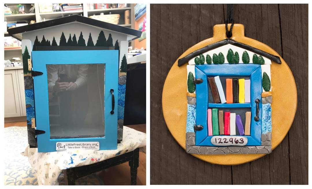 Little Free Library Custom Ornament - Image 8