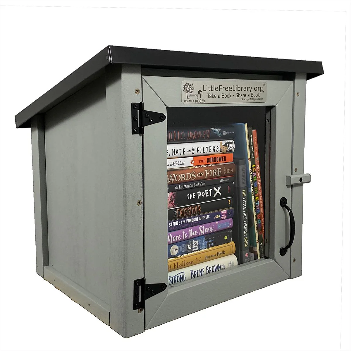 Gray Decorating Cottage Kit Etsy Little Free Library - Image 2