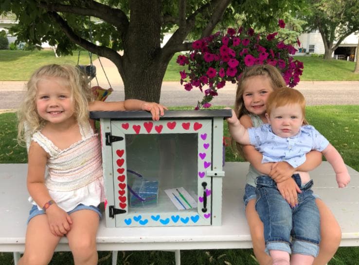 Gray Decorating Cottage Kit Etsy Little Free Library - Image 3