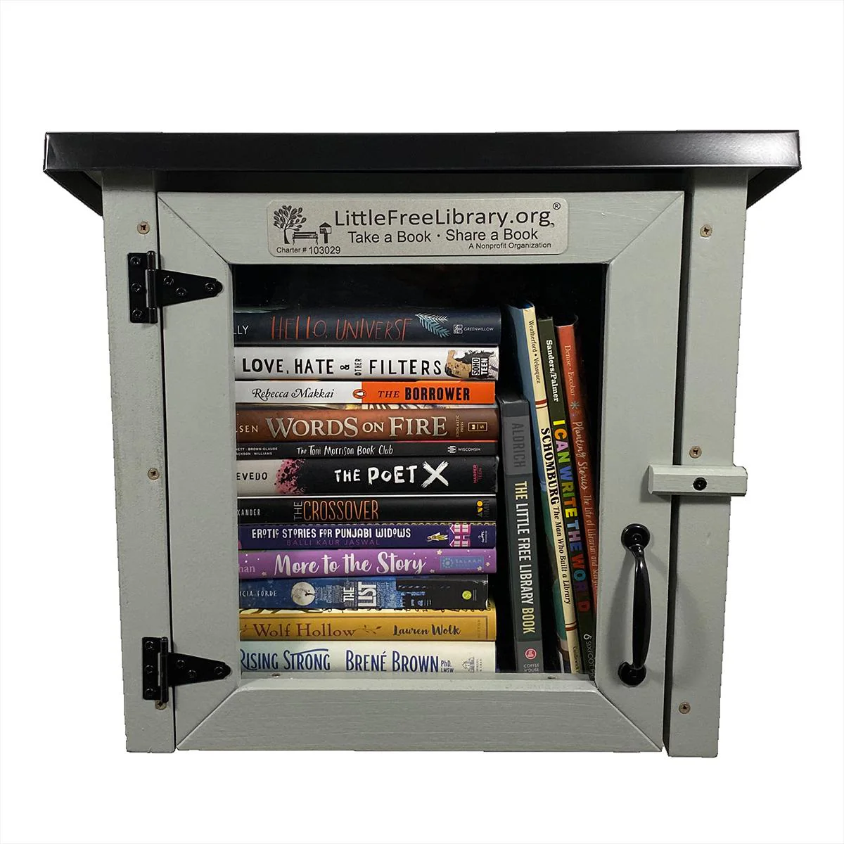 Gray Decorating Cottage Kit Etsy Little Free Library - Image 5