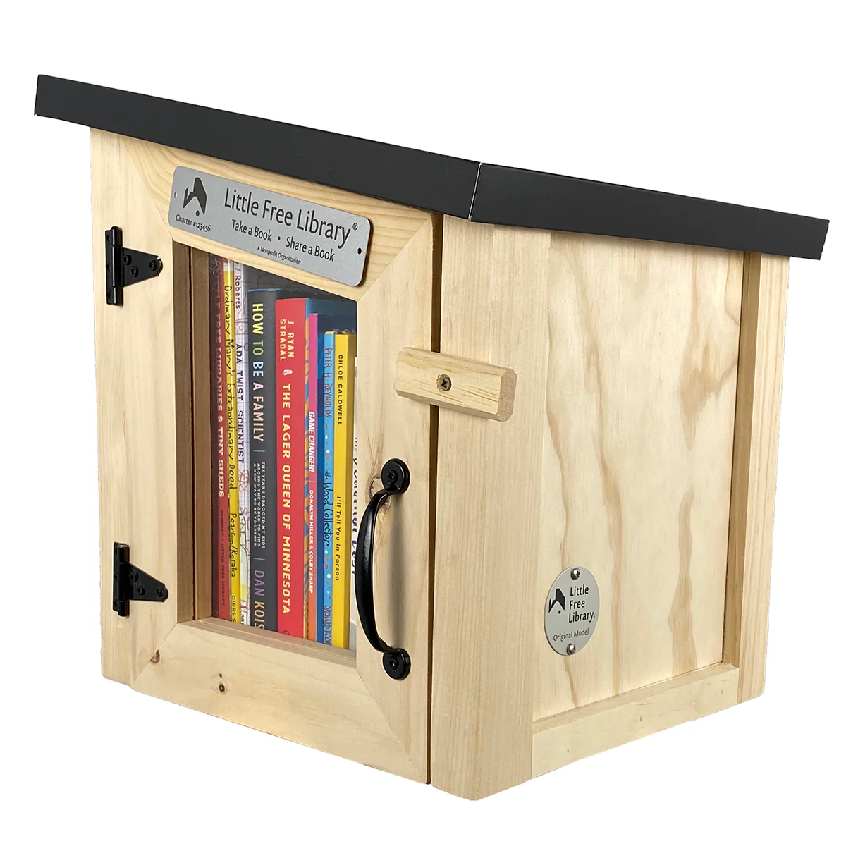 Mini Modern Little Free Library - Image 4