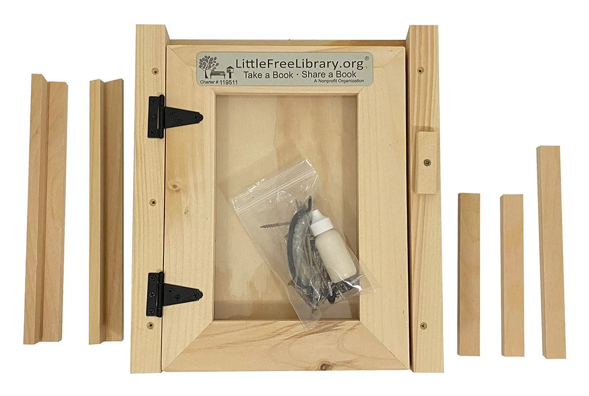 Mini Shed Kit Little Free Library - Image 8
