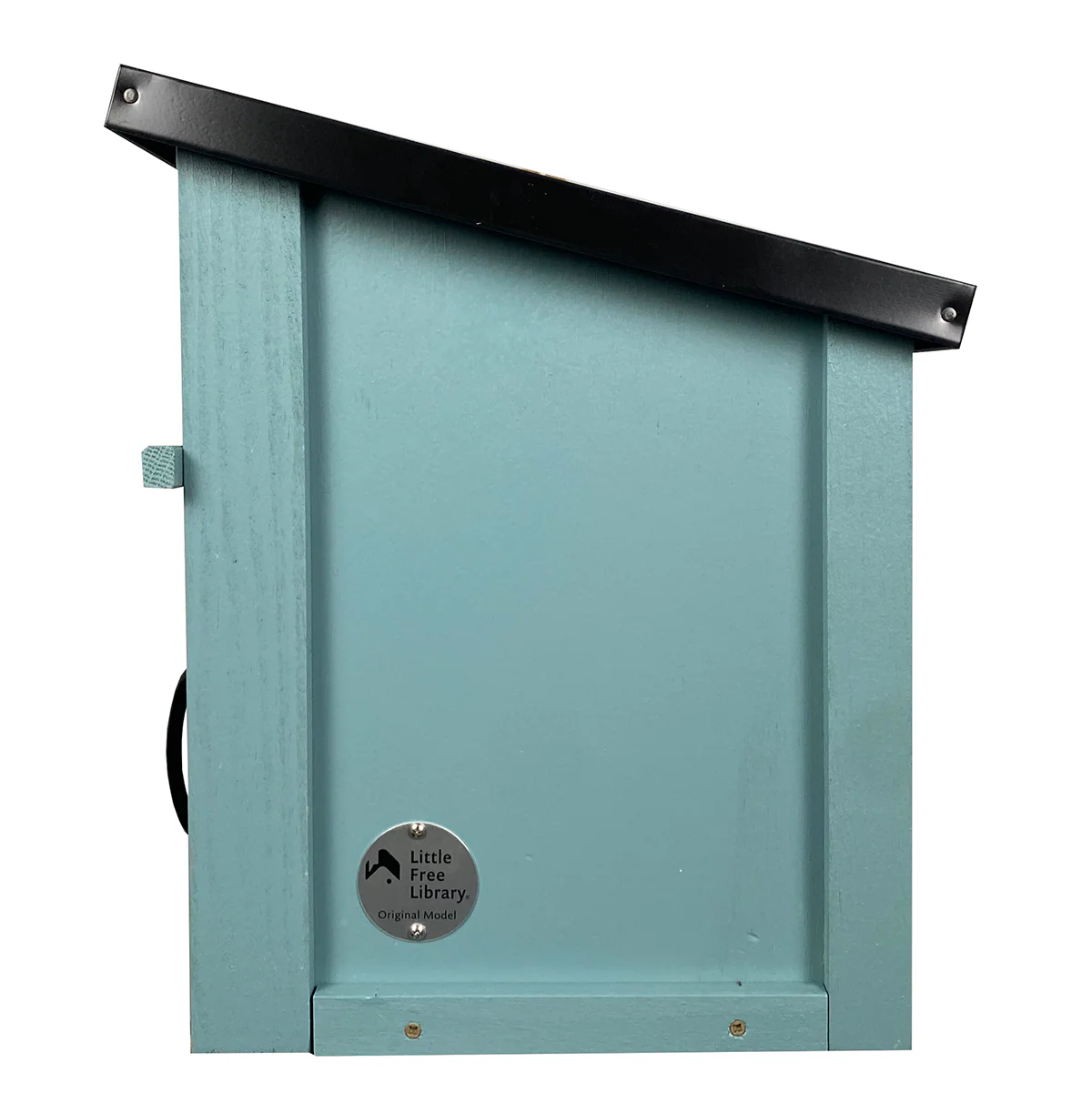 Mini Shed Light Blue Kit Little Free Library - Image 11
