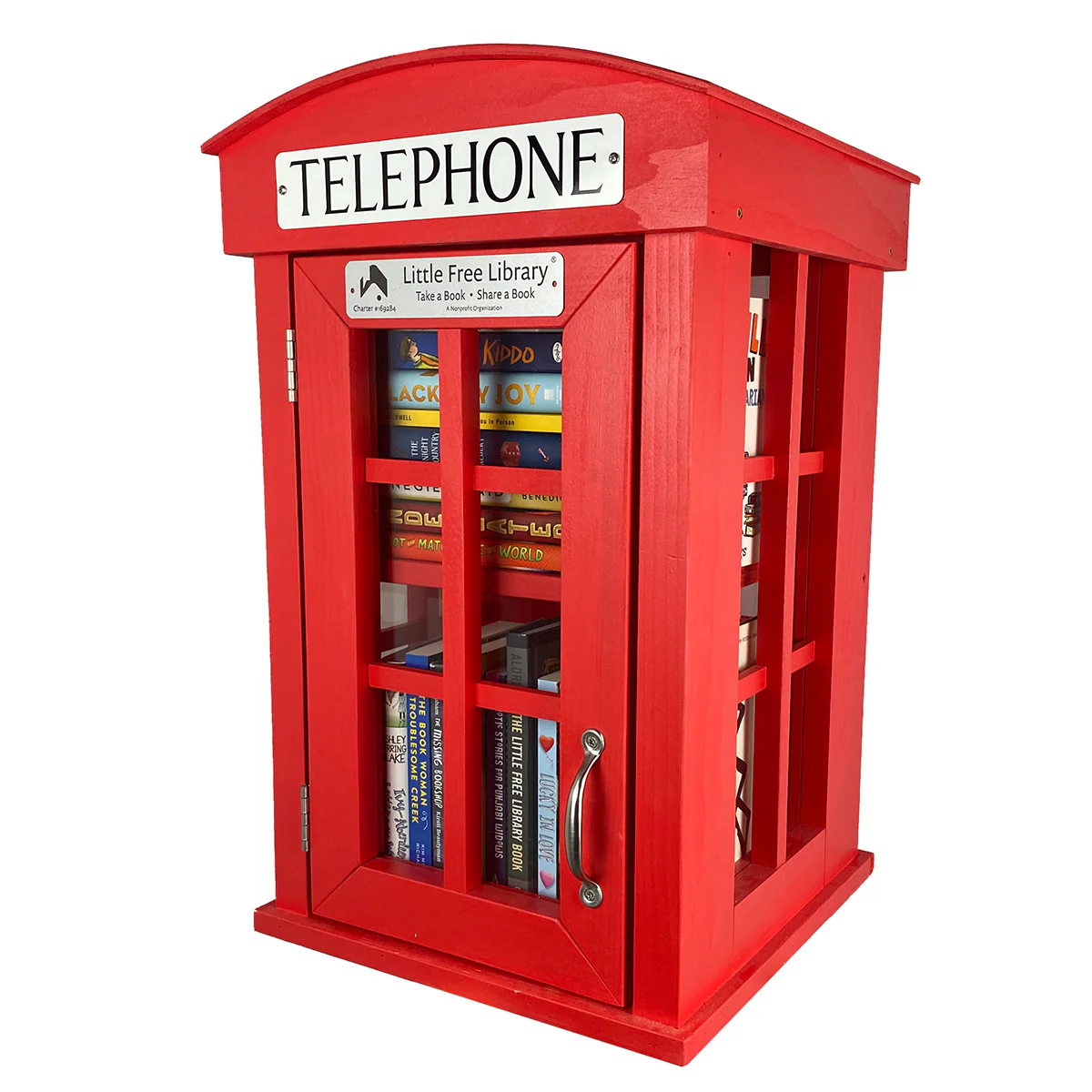 Telephone Booth Little Free Library - Image 7