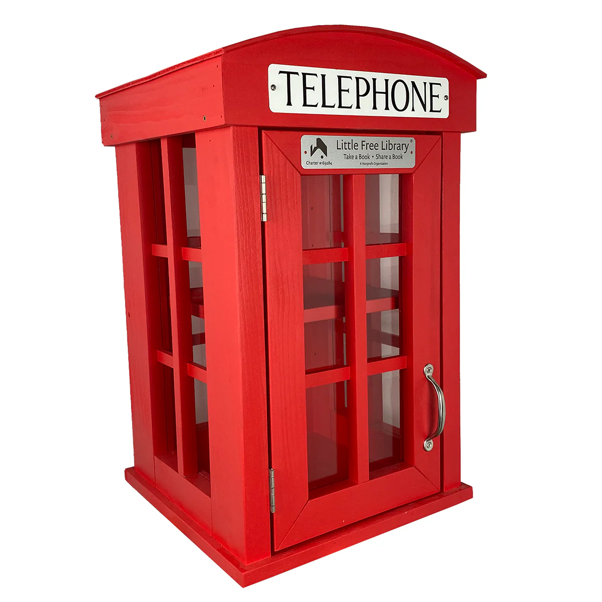 Telephone Booth Little Free Library - Image 8