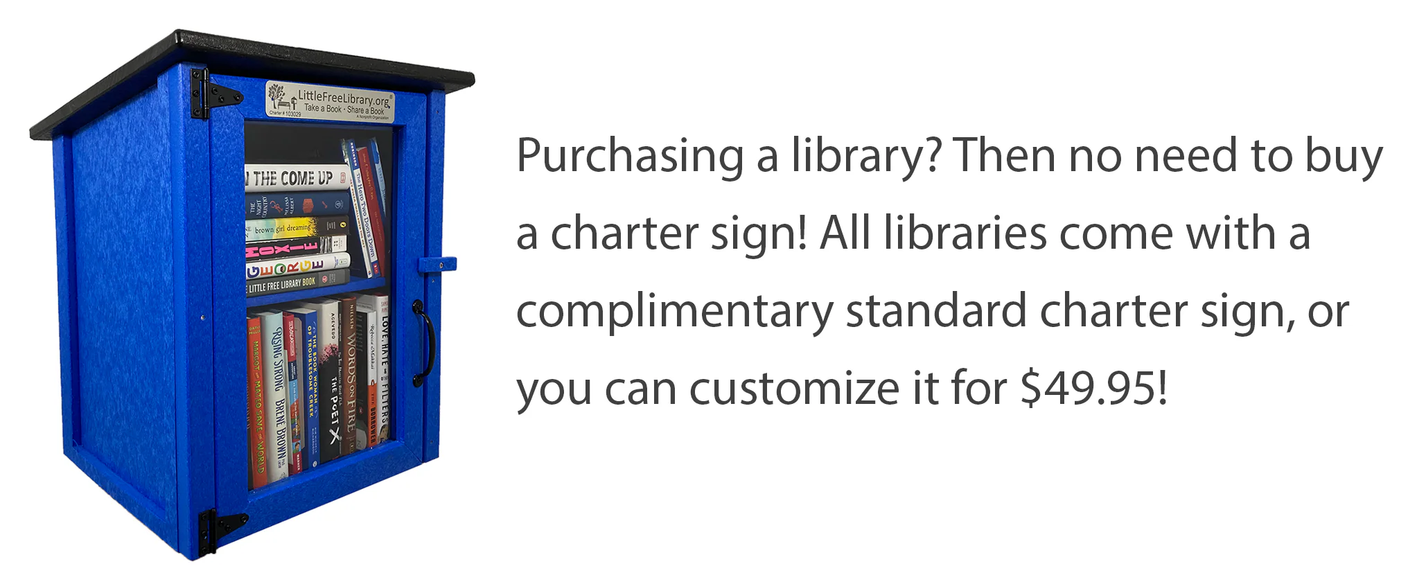 Replacement Custom Charter Sign - Image 4