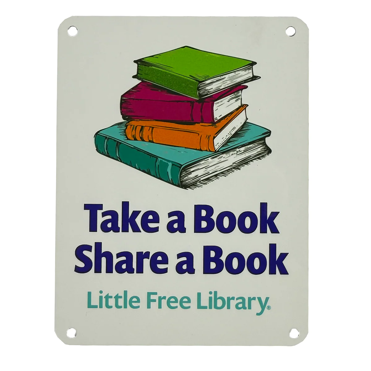Take a Book Share a Book Sign - Image 2