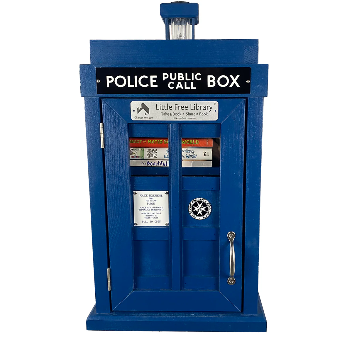 TARDIS Little Free Library