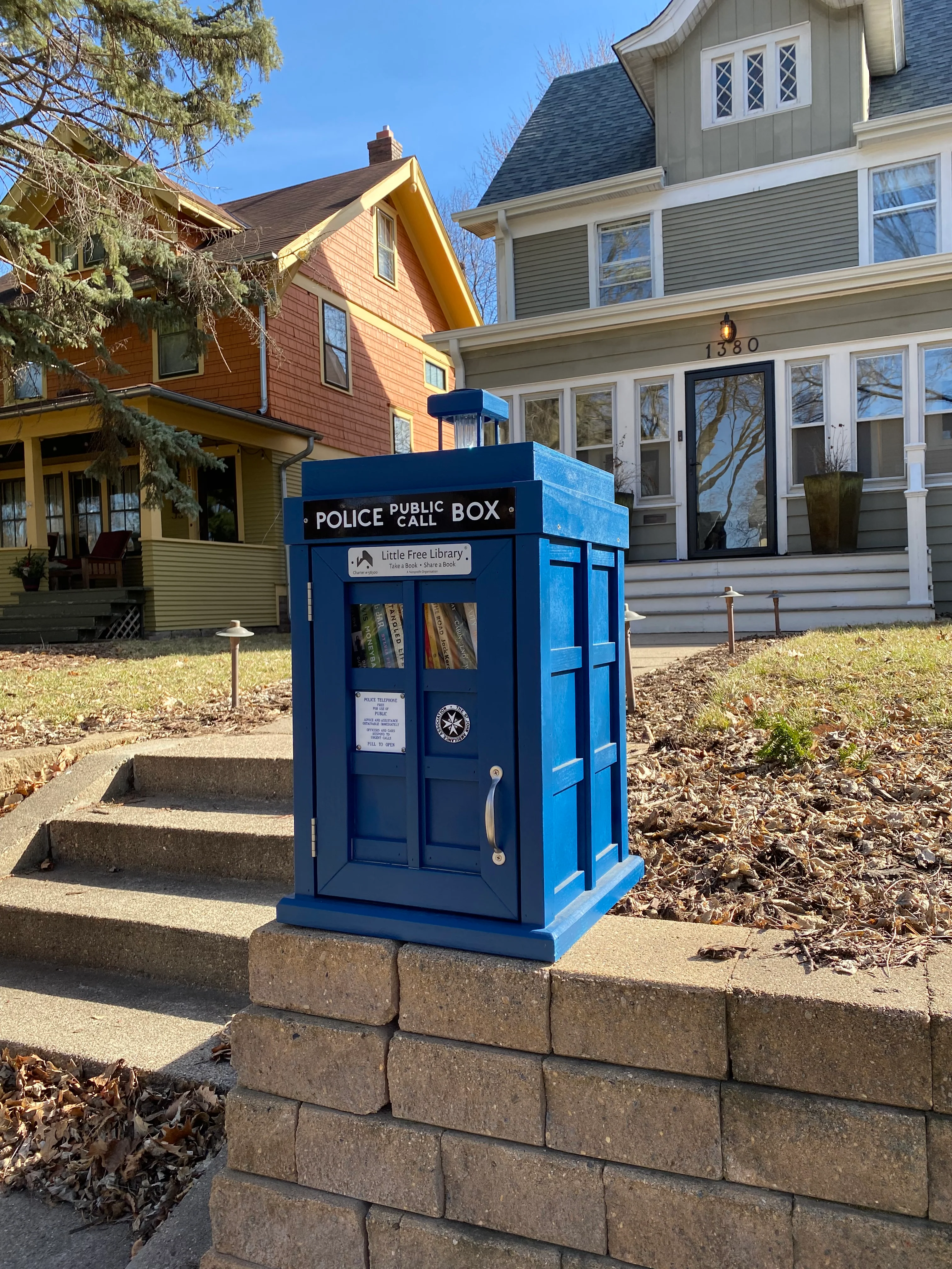 TARDIS Little Free Library - Image 3