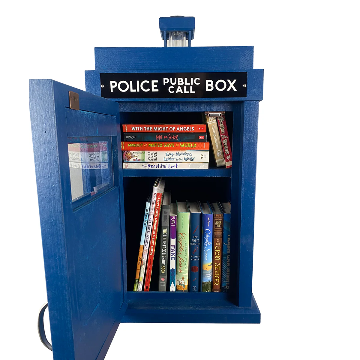 TARDIS Little Free Library - Image 5