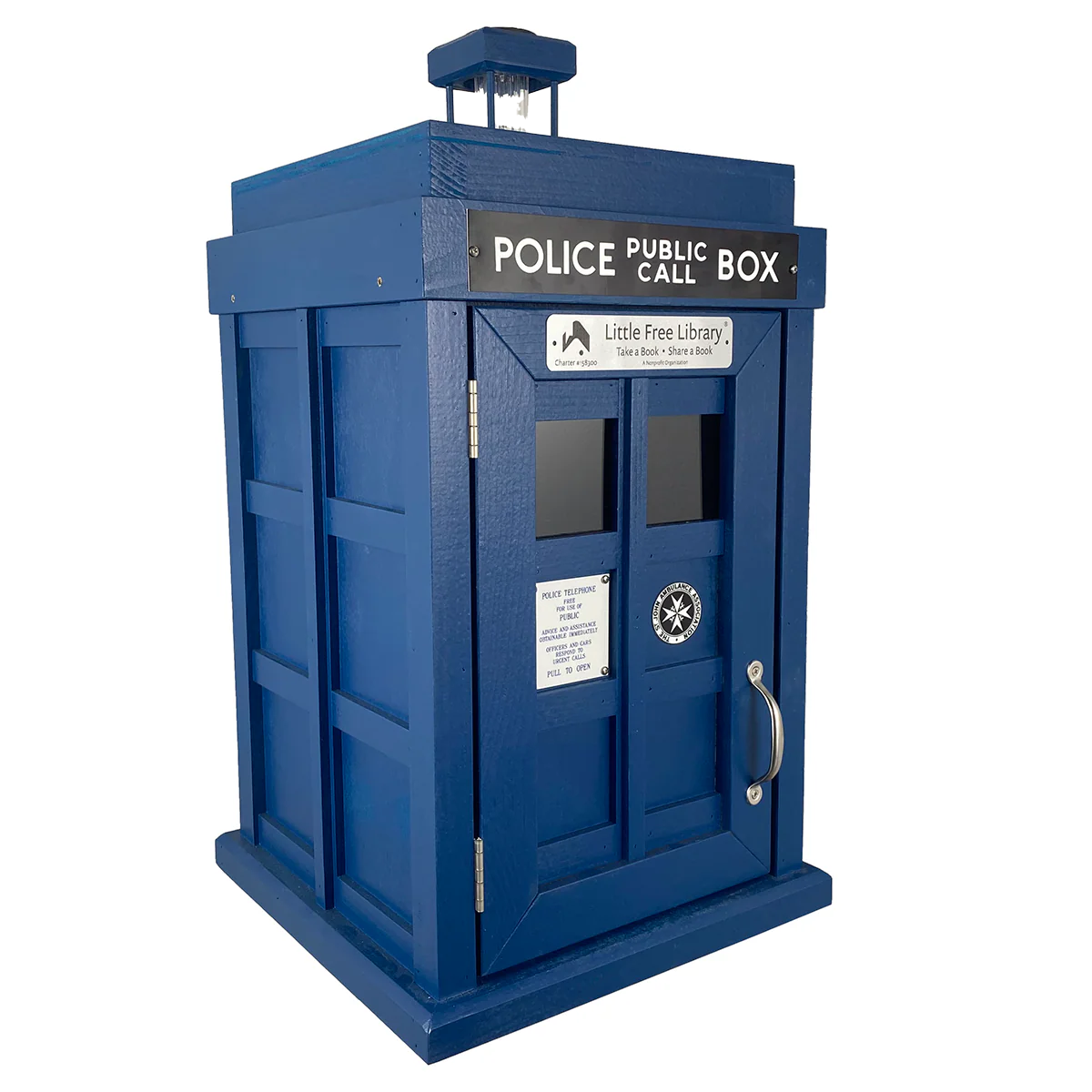 TARDIS Little Free Library - Image 6