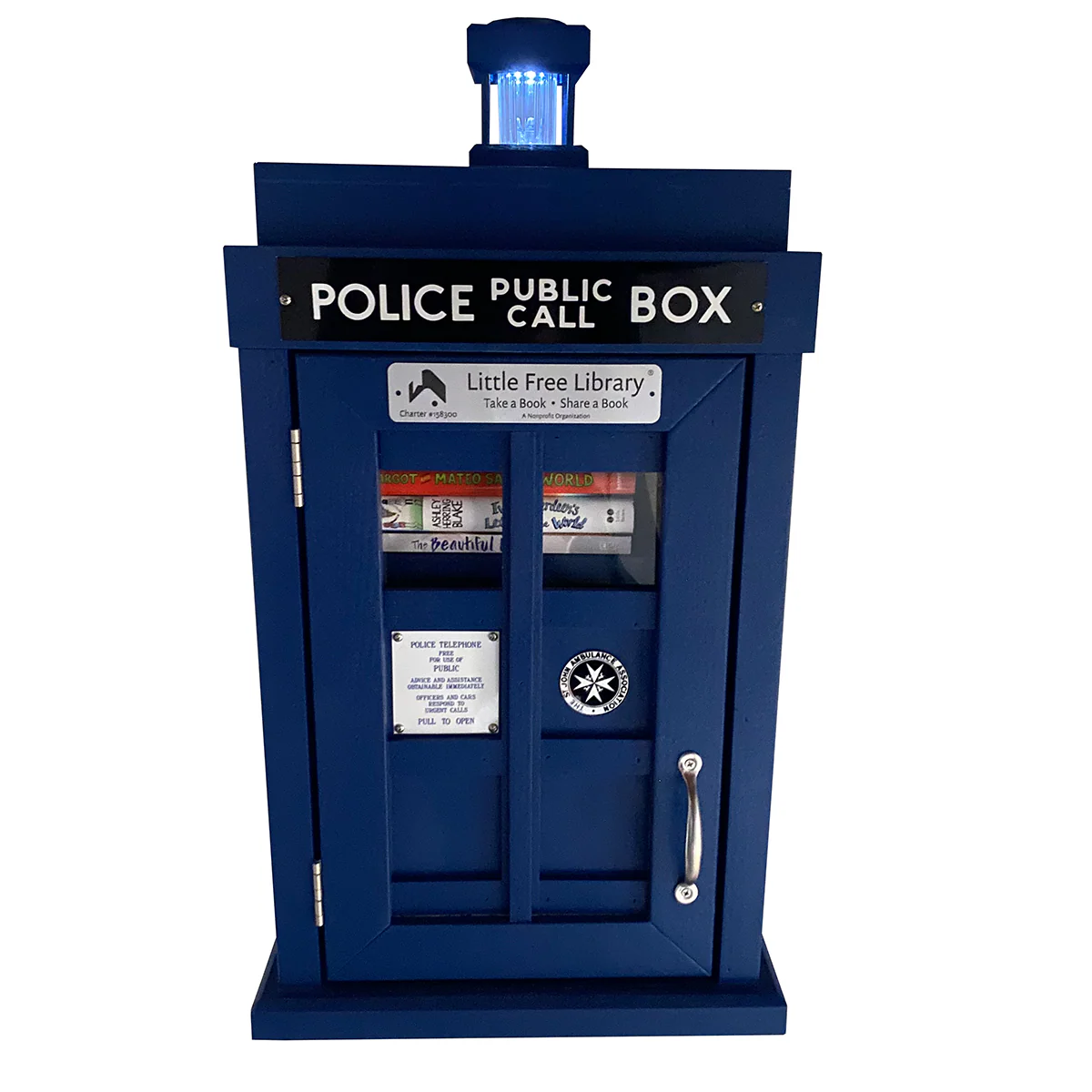 TARDIS Little Free Library - Image 8