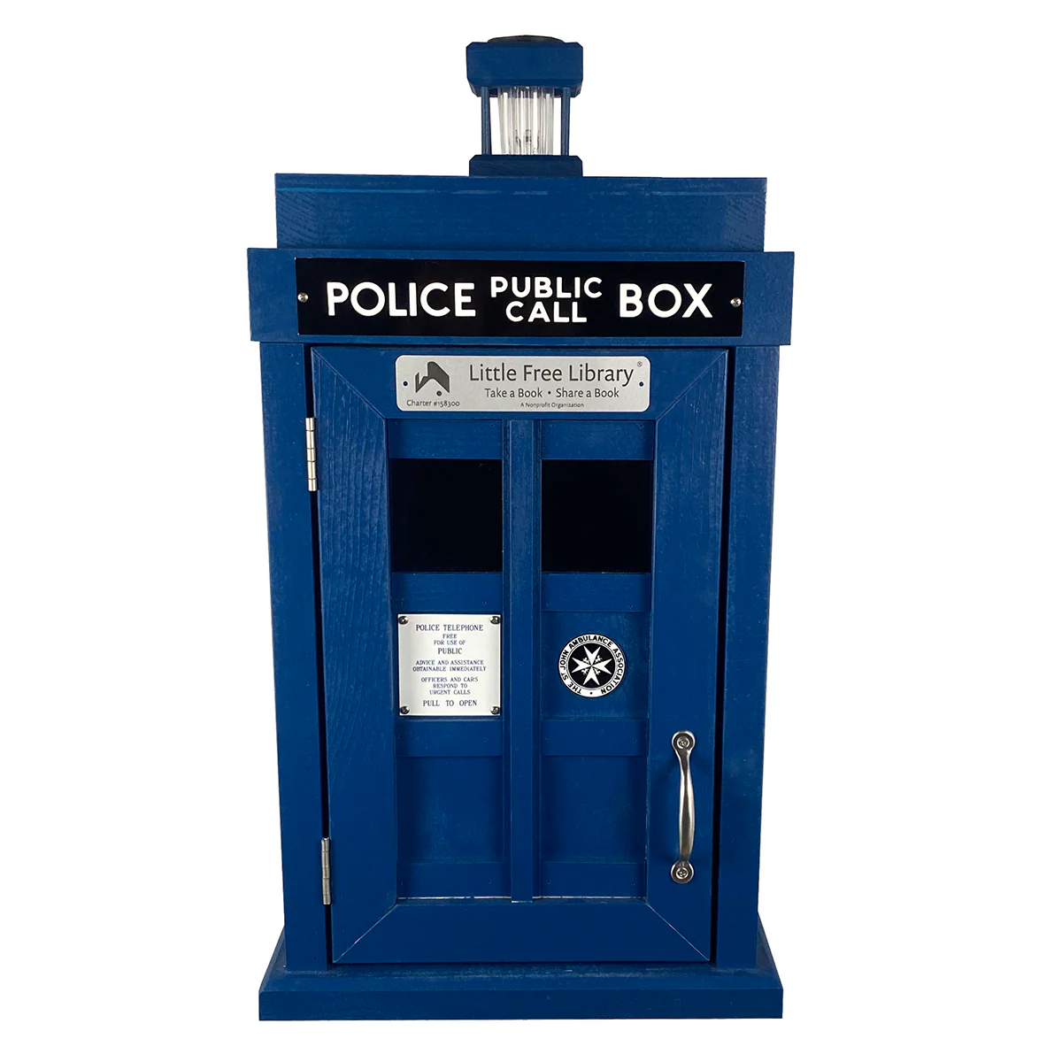 TARDIS Little Free Library - Image 9