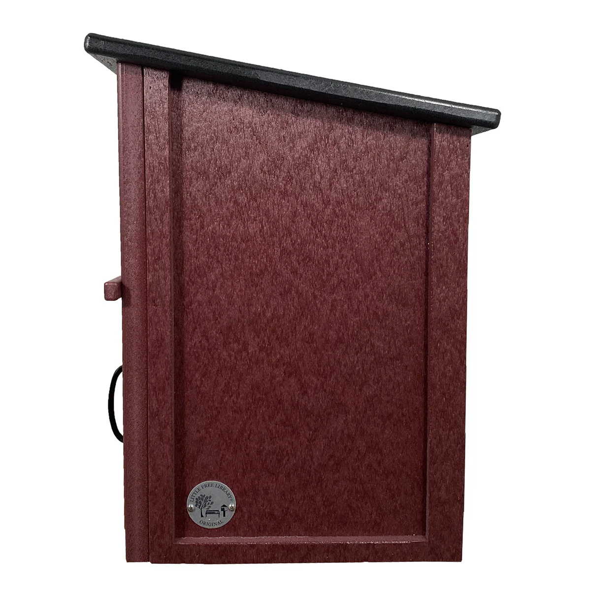 Composite Two Story Maroon Little Free Library - Image 11