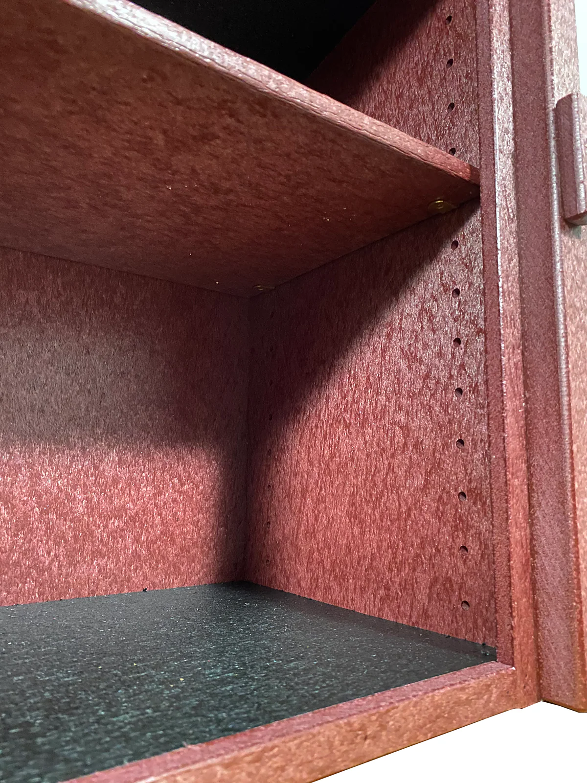 Composite Two Story Maroon Little Free Library - Image 9