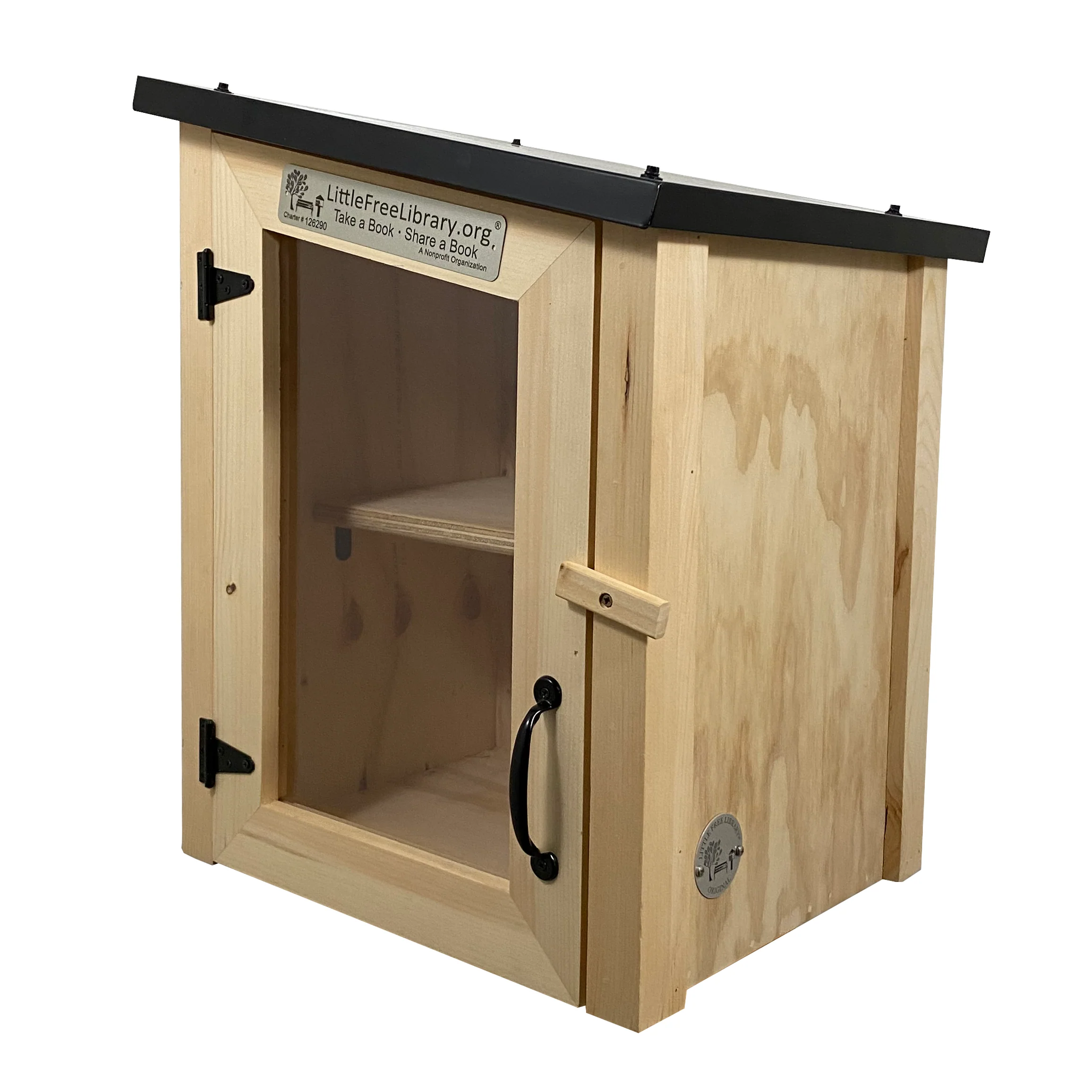 Two Story Modern Unfinished Little Free Library - Image 12